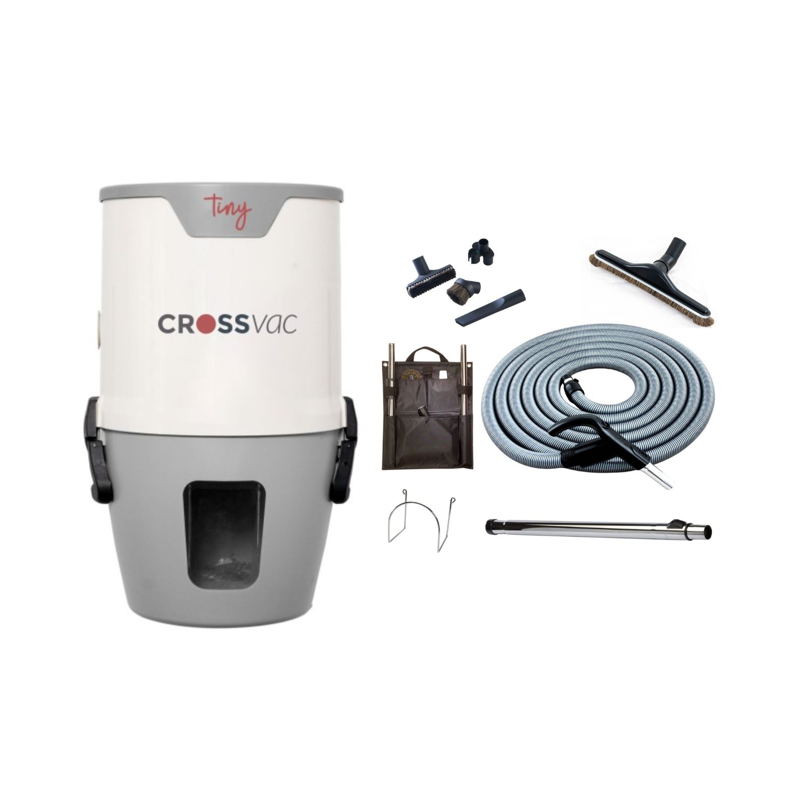 Central Vacuum Cleaner Tiny with Hose Kit On/Off