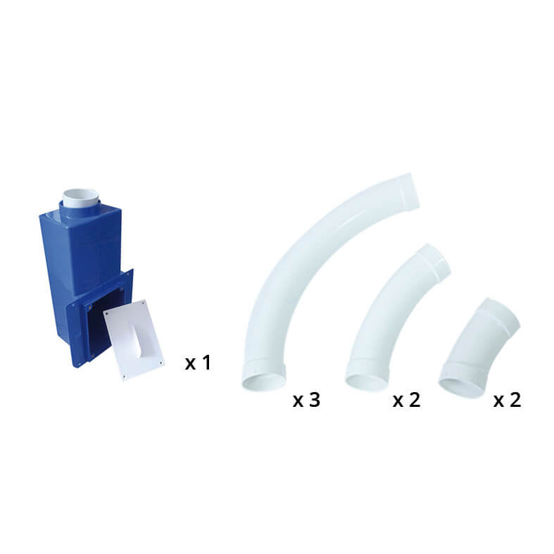 HAHK1002-STDSC Hide-a-Hose Installation Kit