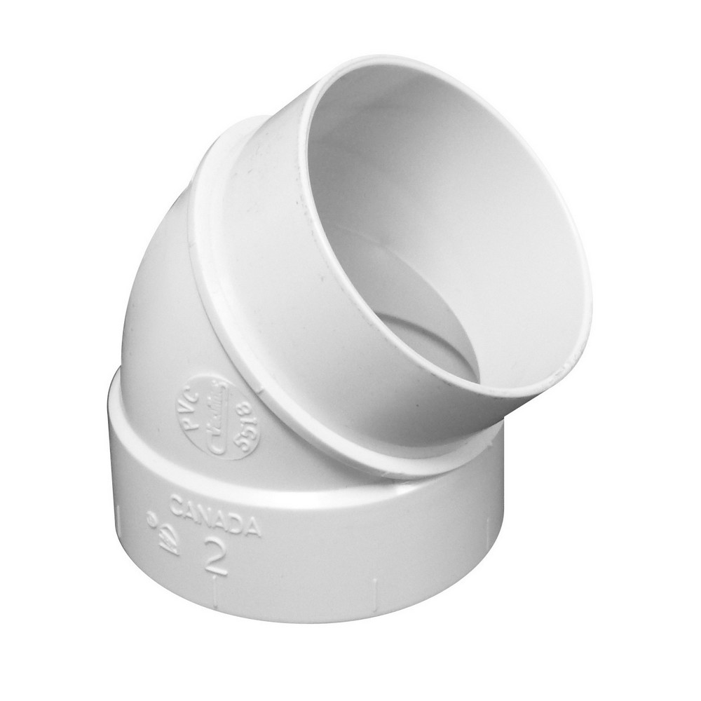 Elbow 45° spigot
