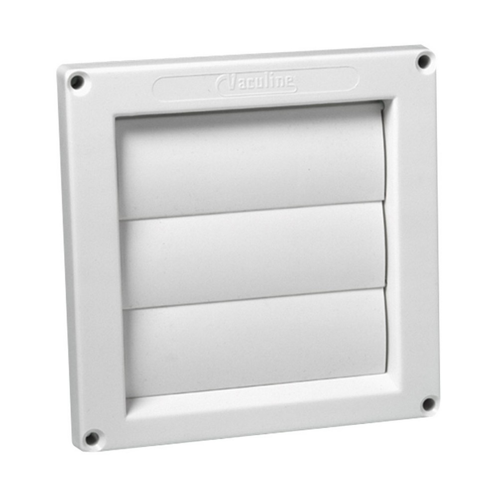Exhaust Vent Flap with Slat