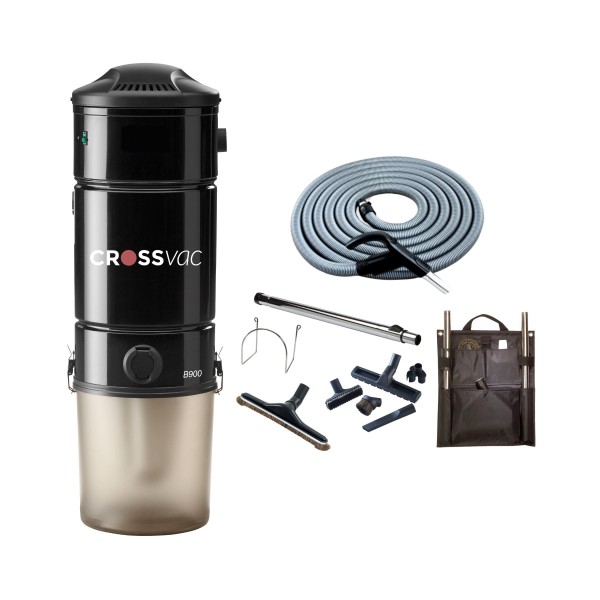 Central Vacuum Cleaner B900 with Hose Kit On/Off