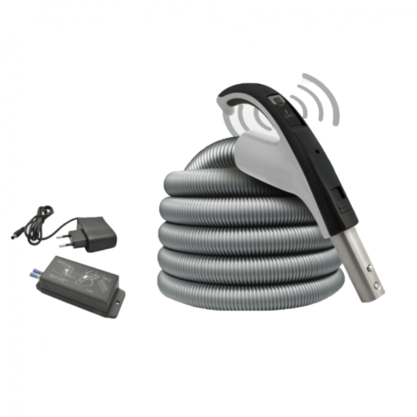 Central Vacuum Cleaner Hose Wireless with Receiver
